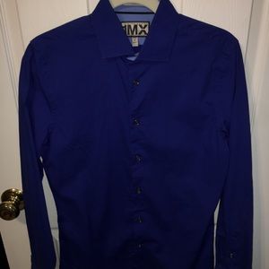 Deep dark blue dress shirt